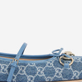 BALLERINE IN TESSUTO GG 814321 FAFHR4746 GUCCI 
