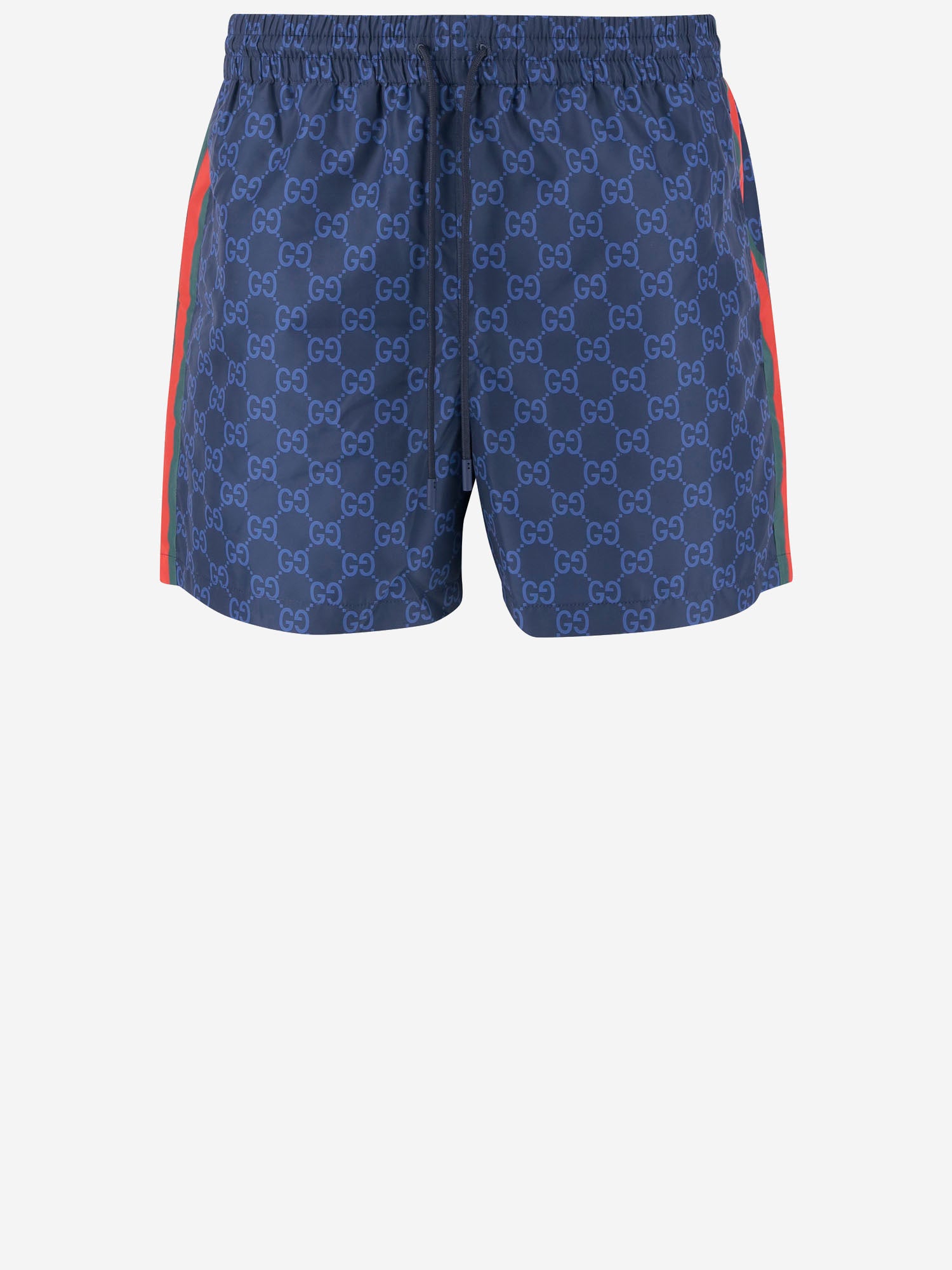 Shorts da bagno in popeline tecnico stampato 815602 XHAJ34735 GUCCI 