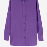 Camicia in seta jacquard GG 837168 Z7ATQ5007 GUCCI 