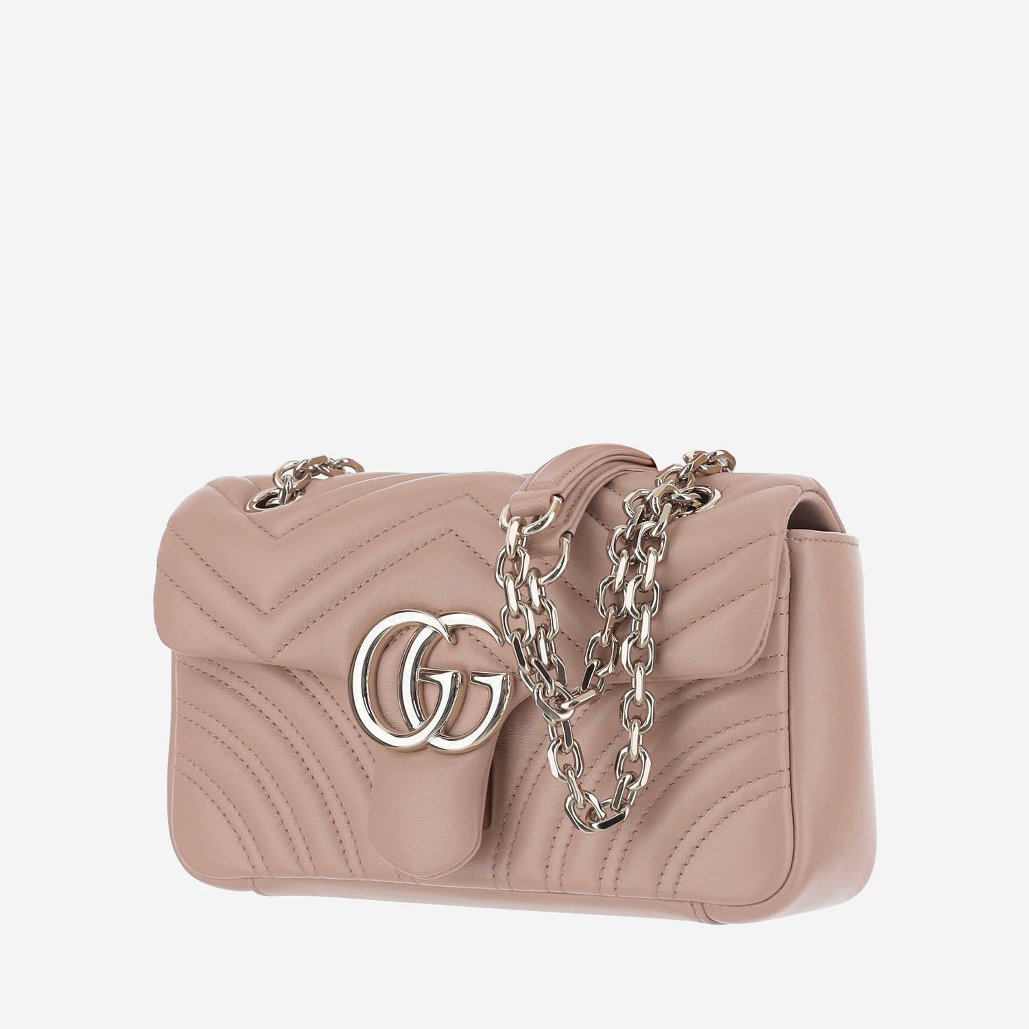Borsa a spalla GG Marmont piccola 837280 AAE385753 GUCCI 