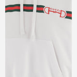 FELPA IN COTONE CON STAMPA LOGO 837930 XJHM09051 GUCCI 
