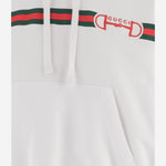 FELPA IN COTONE CON STAMPA LOGO 837930 XJHM09051 GUCCI 