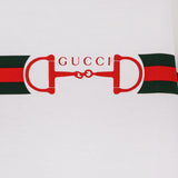 T-shirt in cotone con stampa logo 837959 XJHM59081 GUCCI 