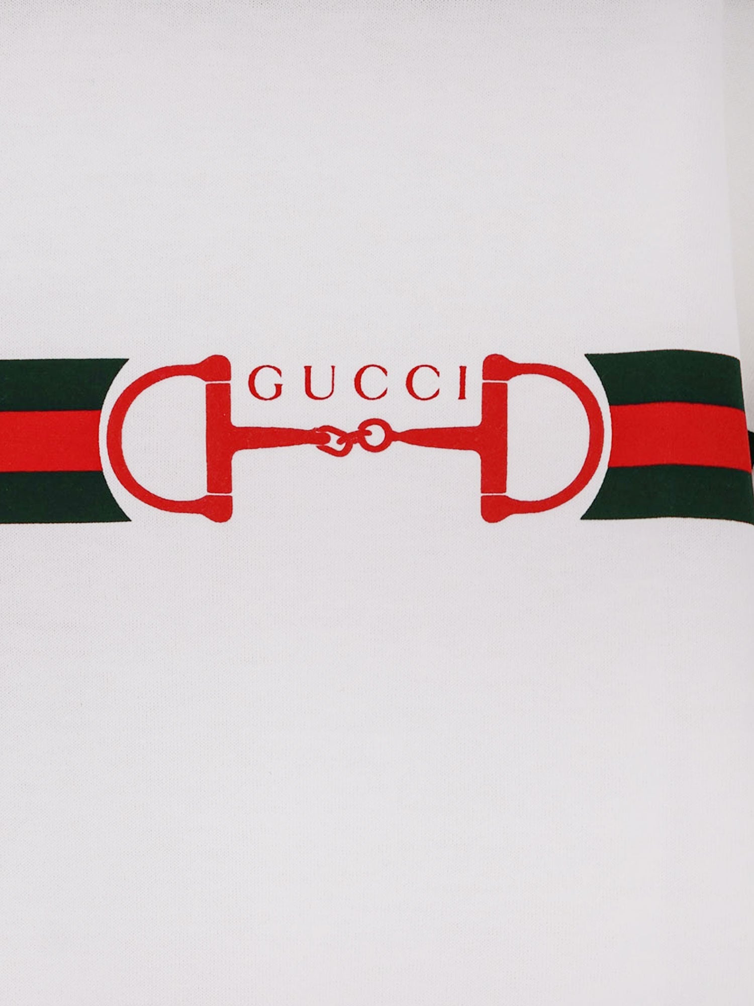 T-shirt in cotone con stampa logo 837959 XJHM59081 GUCCI 