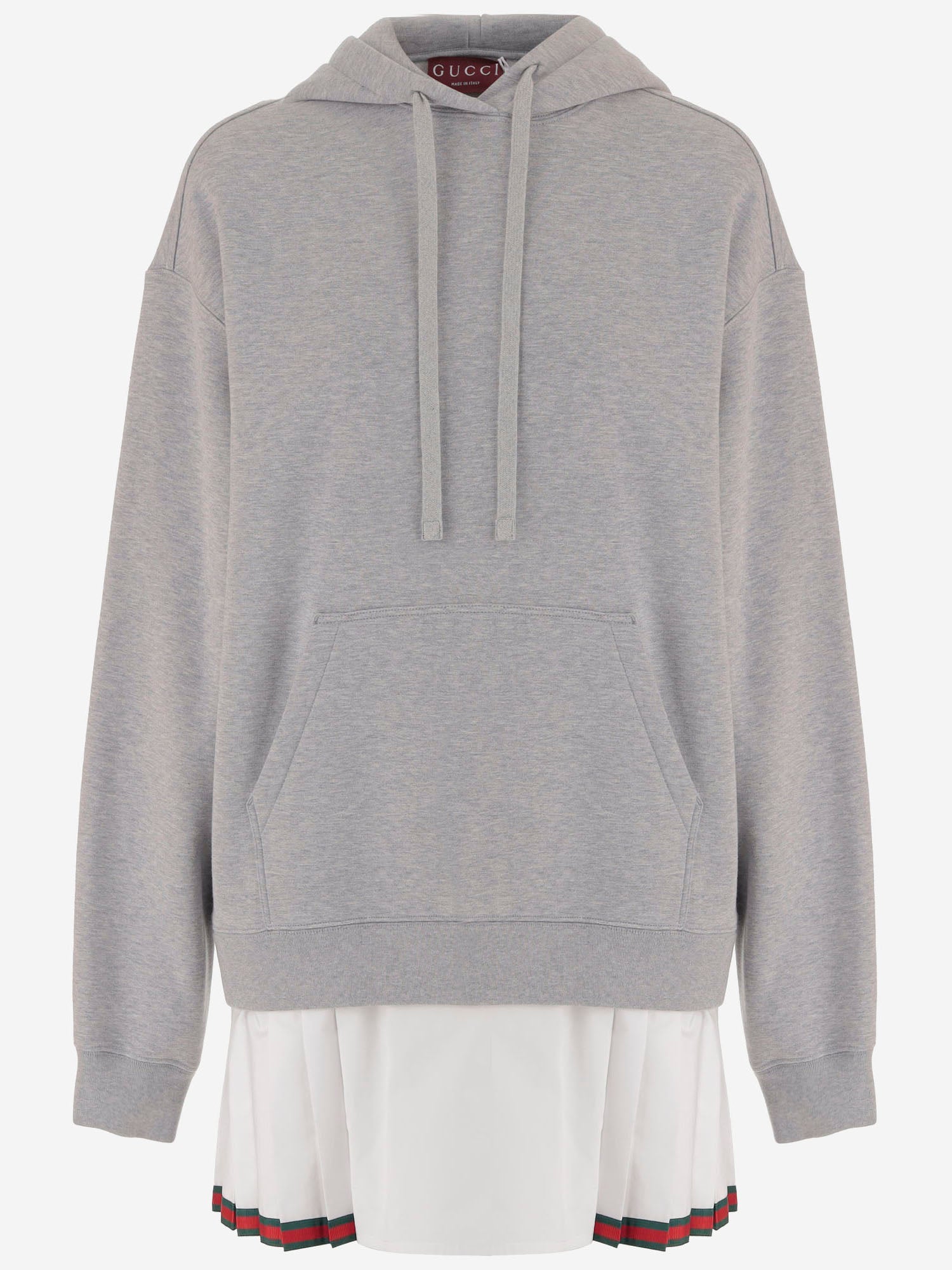 ABITO IN COTONE CON GONNA PLISSÉ 843676 XJHIT1087 GUCCI 