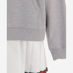 ABITO IN COTONE CON GONNA PLISSÉ 843676 XJHIT1087 GUCCI 