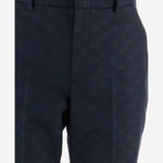 PANTALONI IN GABARDINE DI COTONE GG 846532 ZAQXT4474 GUCCI 