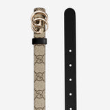 CINTURA SOTTILE REVERSIBILE GG MARMONT 847132 FAFCN9759 GUCCI 
