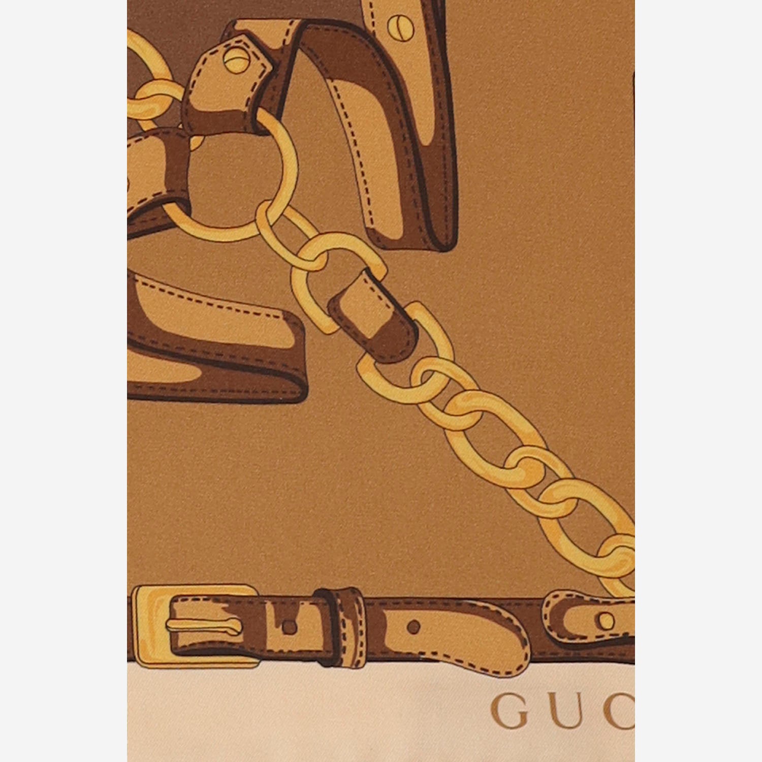 Foulard in twill di seta stampato 847673 3G0012565 GUCCI 