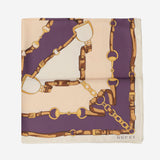 Foulard in twill di seta stampato 847673 3G0019971 GUCCI 
