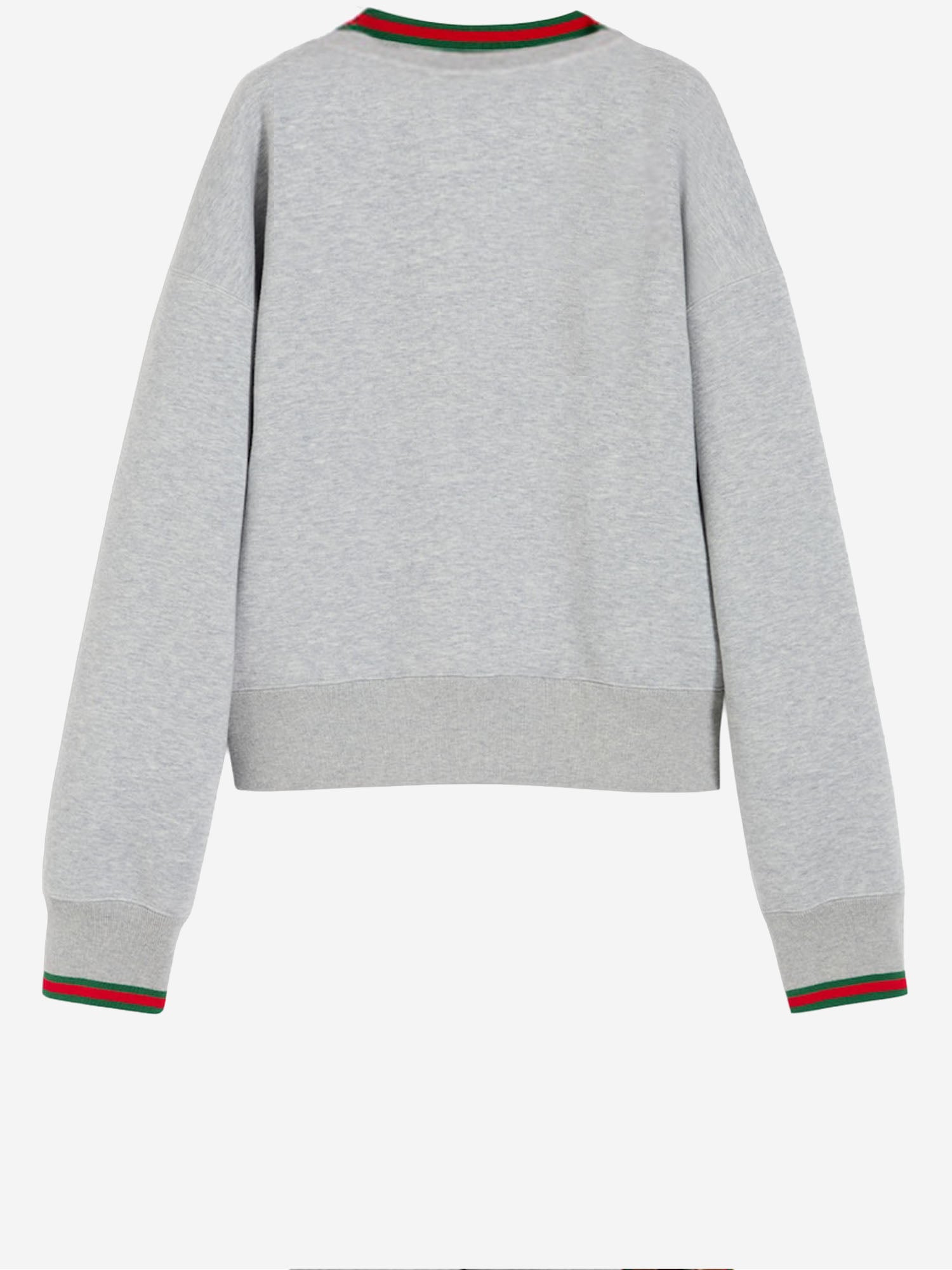 MAGLIA IN JERSEY DI COTONE CON WEB 847933 XJHIR1160 GUCCI 
