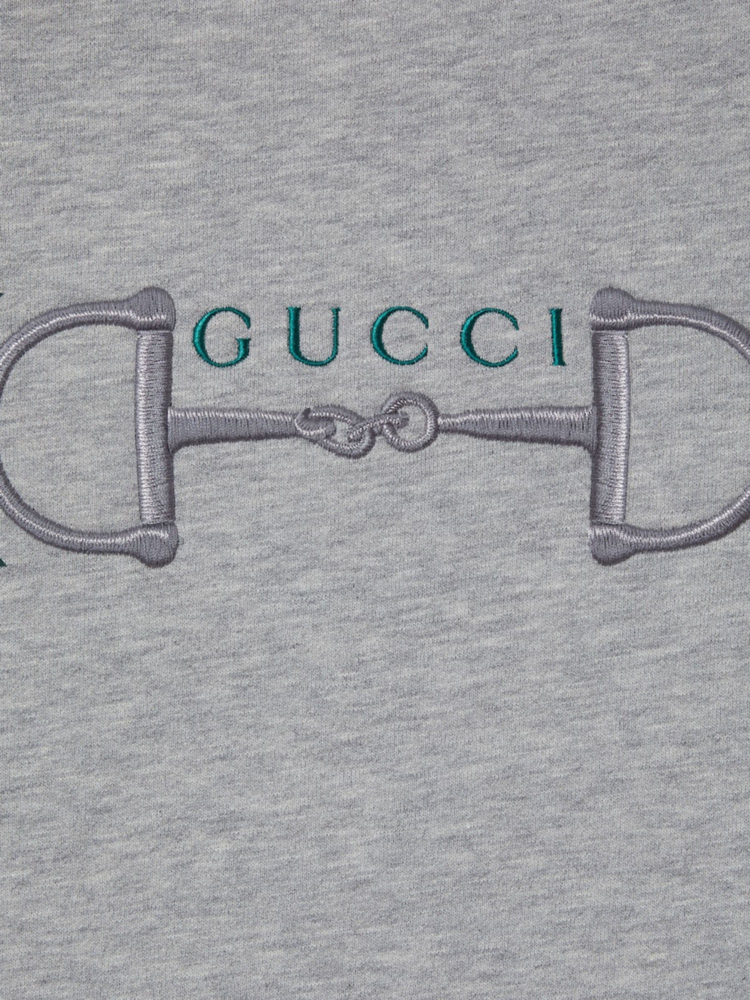 FELPA IN COTONE CON LOGO 848737 XJHOK1056 GUCCI 