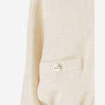 GIACCA IN TWEED DI COTONE A QUADRI 851888 ZAUB69777 GUCCI 