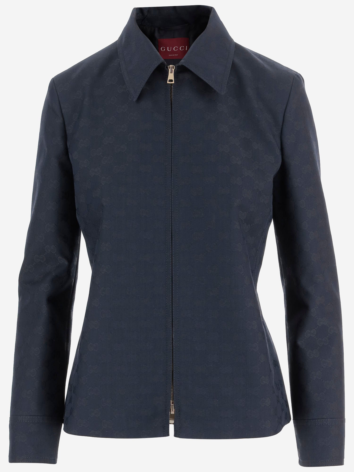 GIACCA IN MISTO COTONE CON MOTIVO GG 851889 ZAQXT4474 GUCCI 