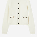 CARDIGAN IN LANA E CASHMERE 851977 XKEVK9051 GUCCI 