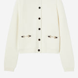 CARDIGAN IN LANA E CASHMERE 851977 XKEVK9051 GUCCI 