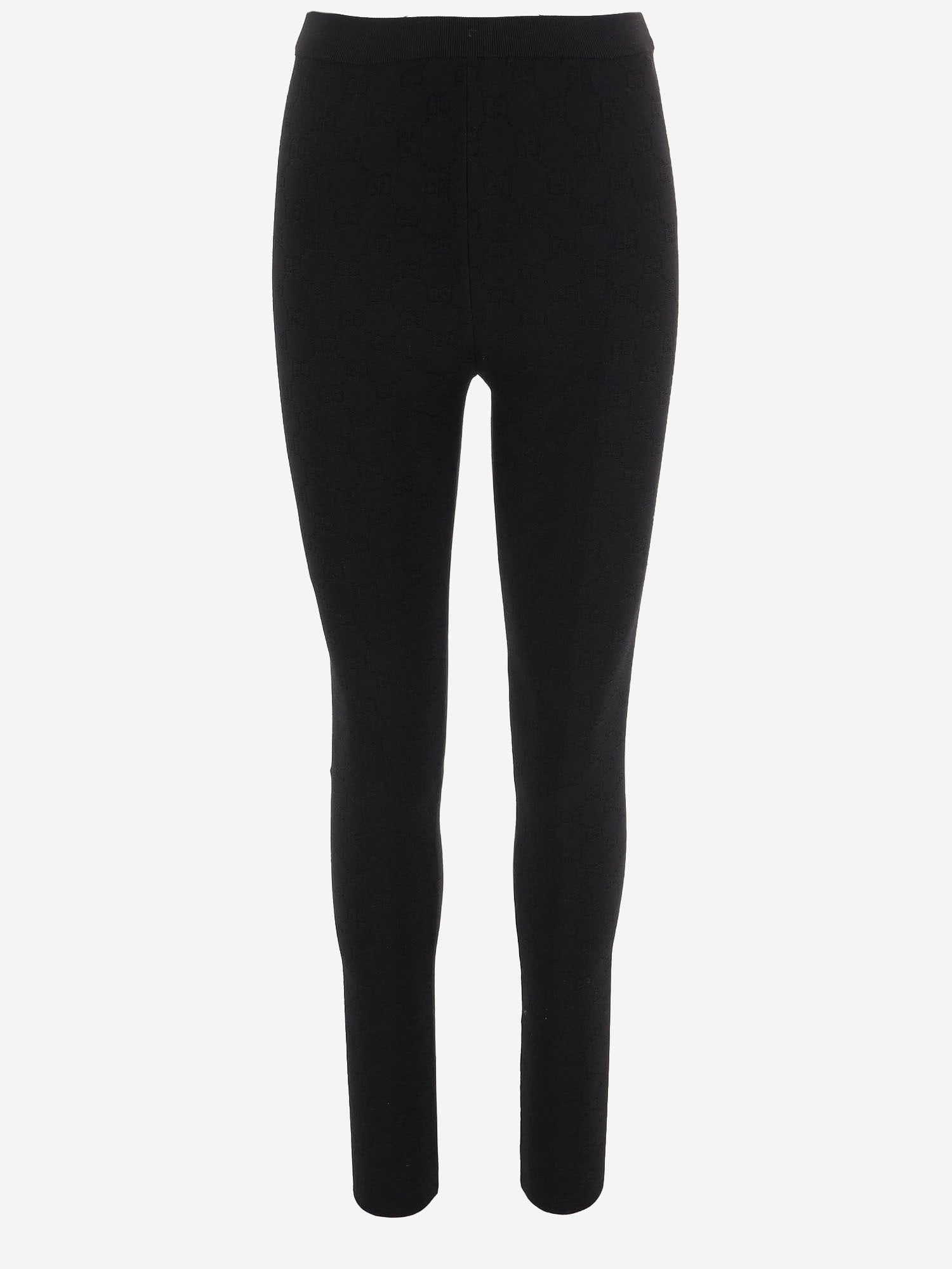 PANTALONI IN VISCOSA TECNICA CON MOTIVO GG 852277 XKFCP1000 GUCCI 