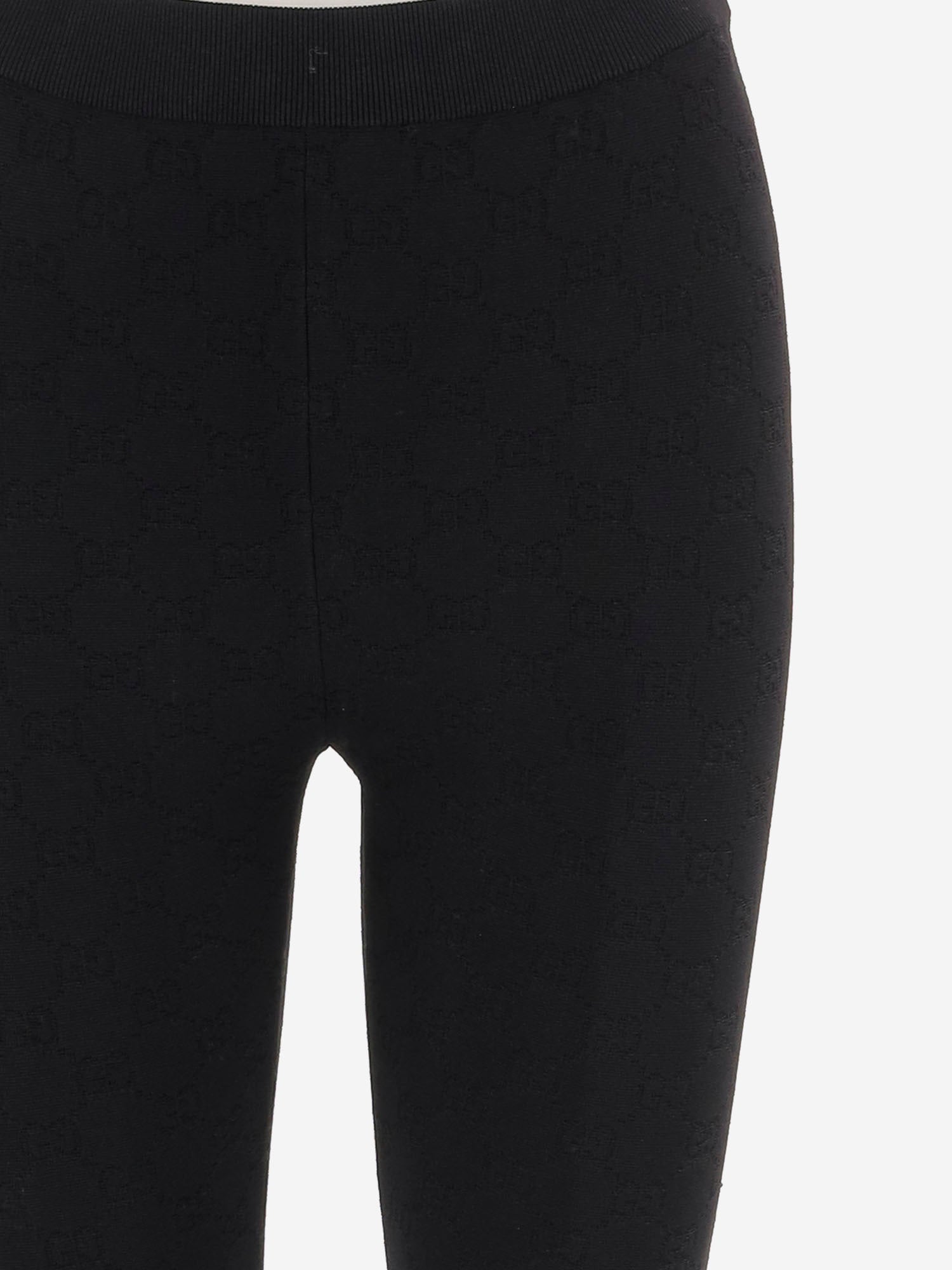 PANTALONI IN VISCOSA TECNICA CON MOTIVO GG 852277 XKFCP1000 GUCCI 