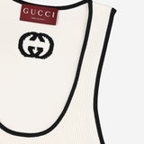 CANOTTA A COSTE CON INTARSIO 852456 XKFCZ9232 GUCCI 