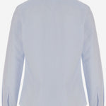 CAMICIA IN COTONE A RIGHE CON WEB 852707 ZAS5W4305 GUCCI 