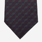 CRAVATTA IN SETA GG JACQUARD 853351 4E0094174 GUCCI 