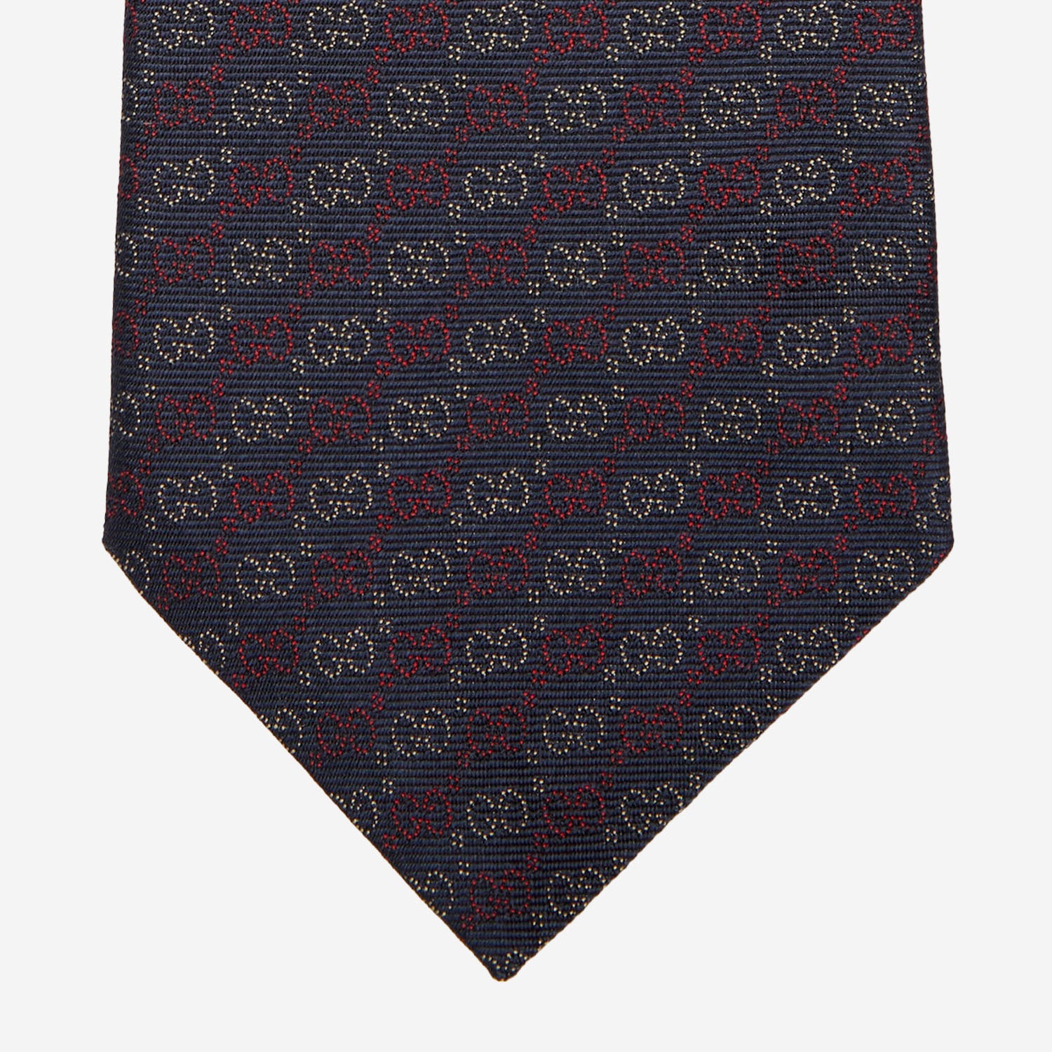 CRAVATTA IN SETA GG JACQUARD 853351 4E0094174 GUCCI 