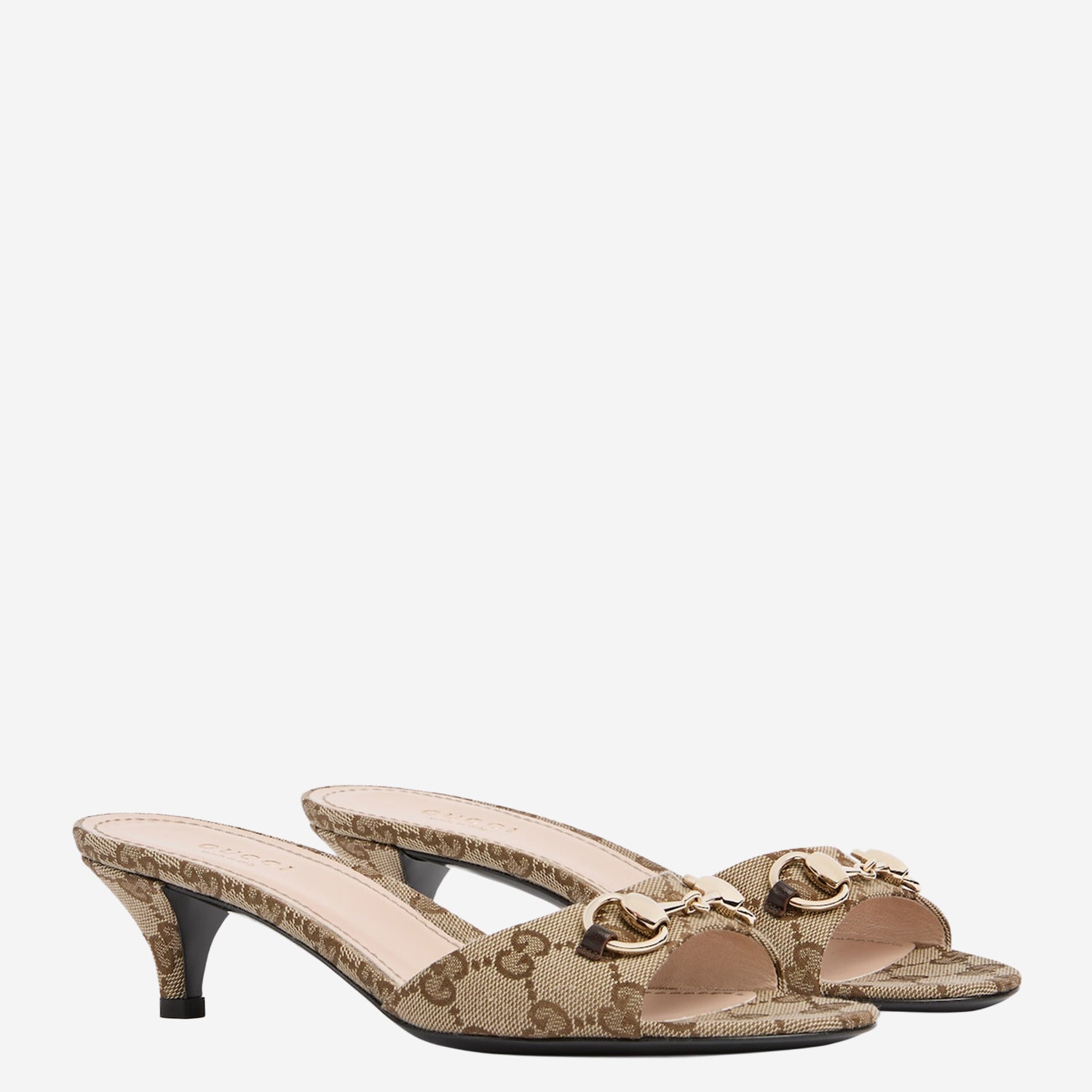 SANDALI SLIDER IN TESSUTO GG 853672 KY9809744 GUCCI 