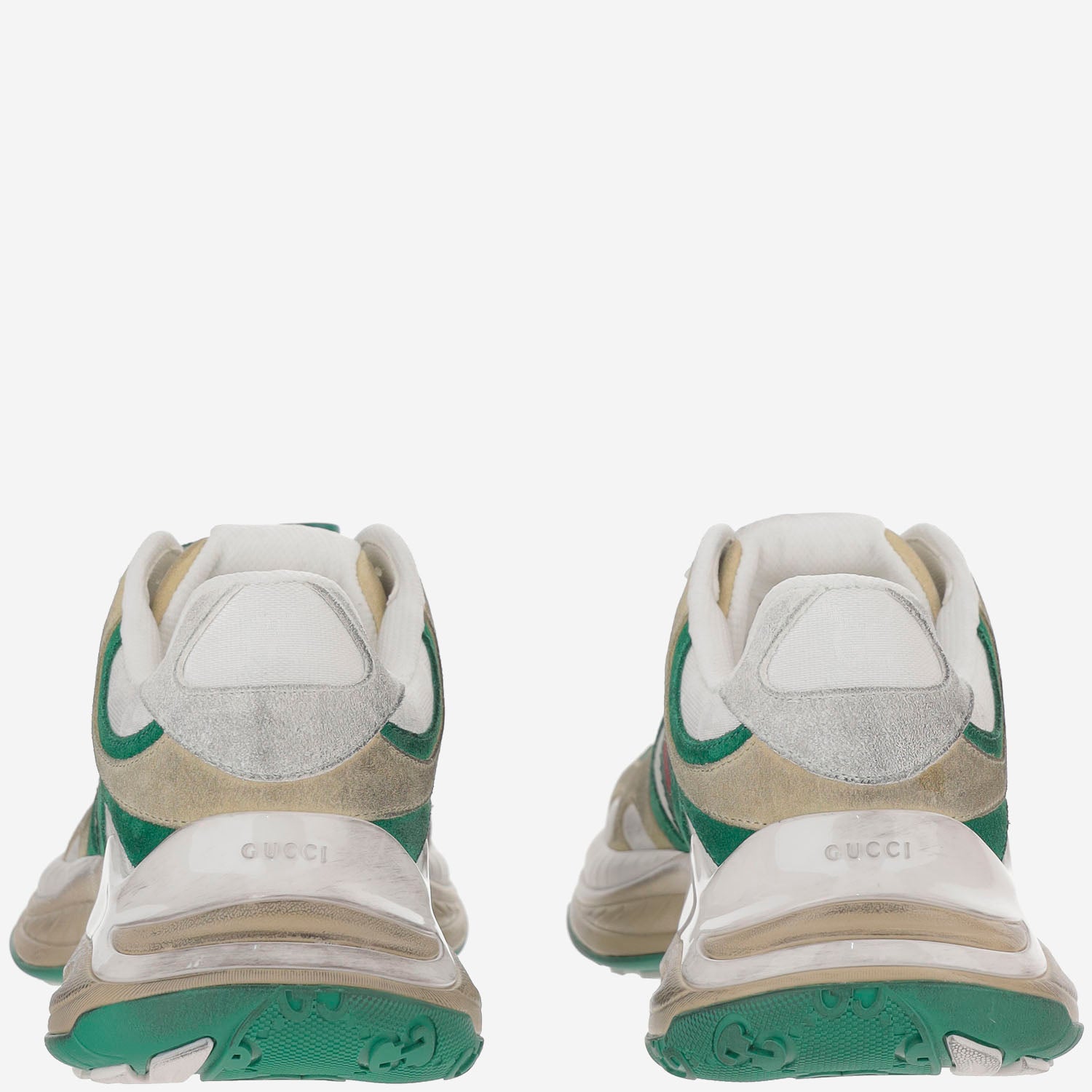 SNEAKERS IN PELLE CON DETTAGLIO WEB 853709 AAGGM9251 GUCCI 