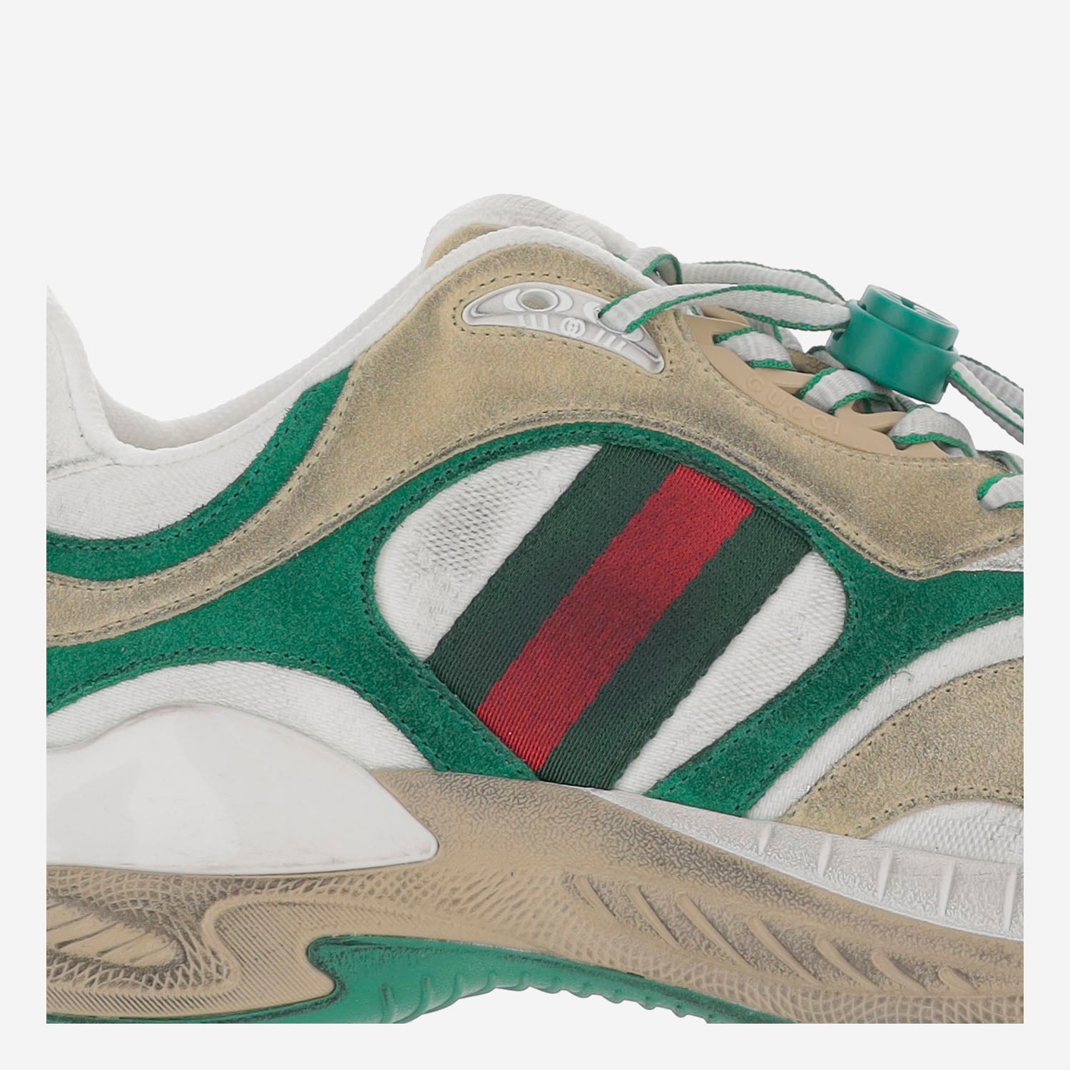 SNEAKERS IN PELLE CON DETTAGLIO WEB 853709 AAGGM9251 GUCCI 