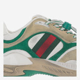 SNEAKERS IN PELLE CON DETTAGLIO WEB 853709 AAGGM9251 GUCCI 