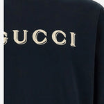 Felpa in jersey di cotone con ricamo logo 854224 XJHNA4794 GUCCI 