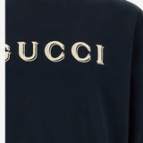 Felpa in jersey di cotone con ricamo logo 854224 XJHNA4794 GUCCI 