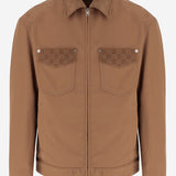 GIACCA IN COTONE CON DETTAGLI GG 854304 ZAUJI2630 GUCCI 
