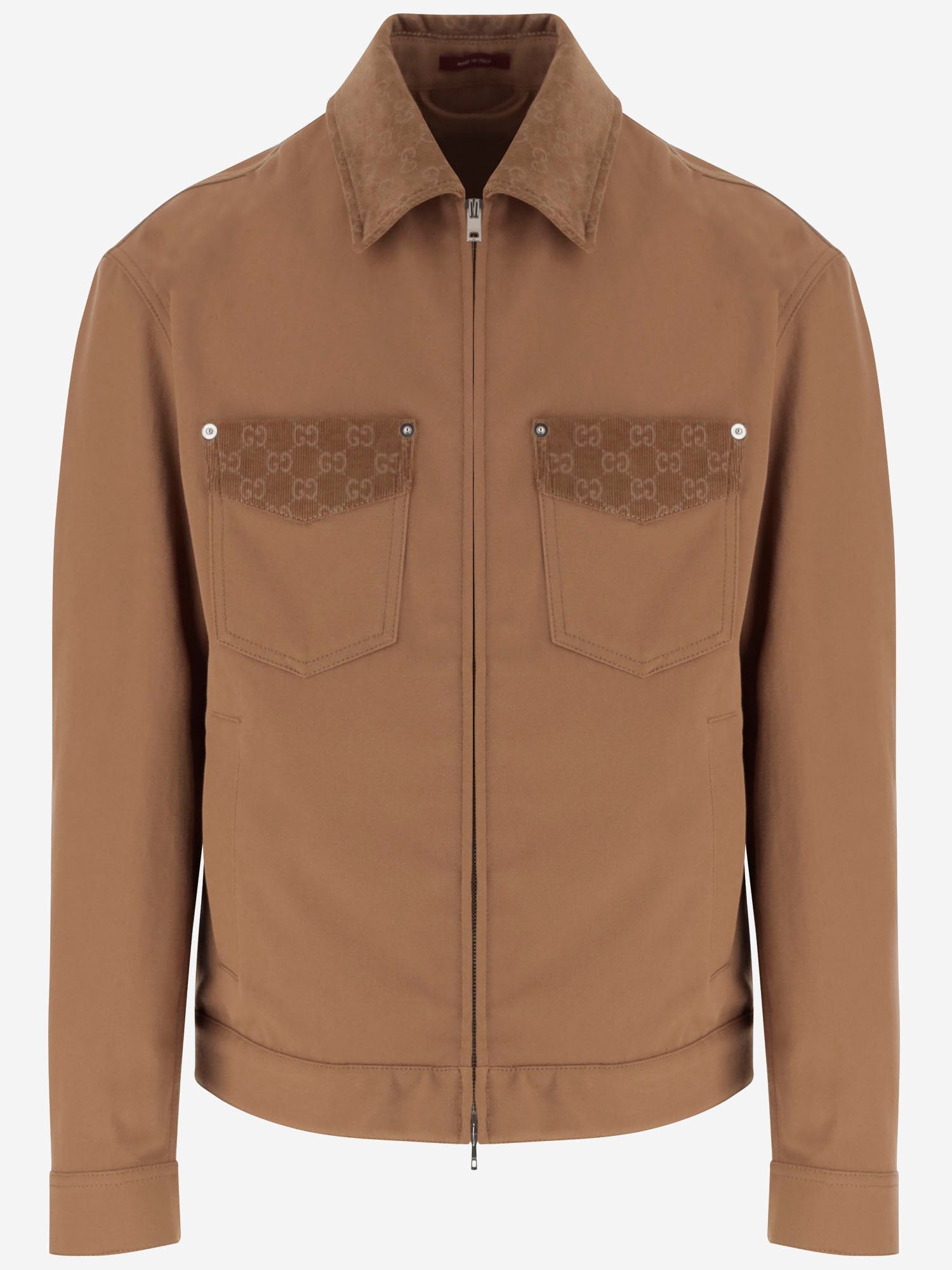 GIACCA IN COTONE CON DETTAGLI GG 854304 ZAUJI2630 GUCCI 