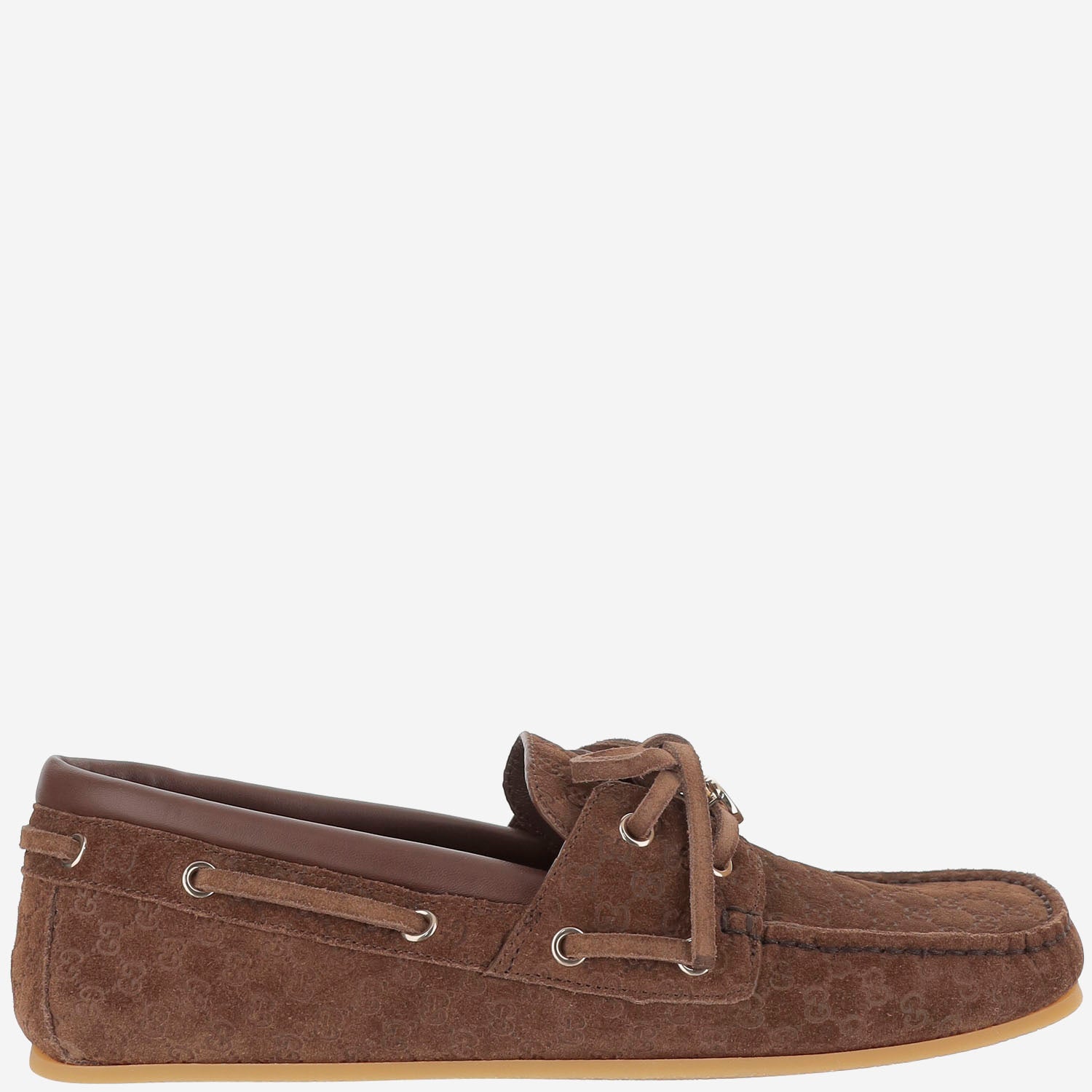 MOCASSINI IN PELLE SCAMOSCIATA 854817 AAFVS2274 GUCCI 