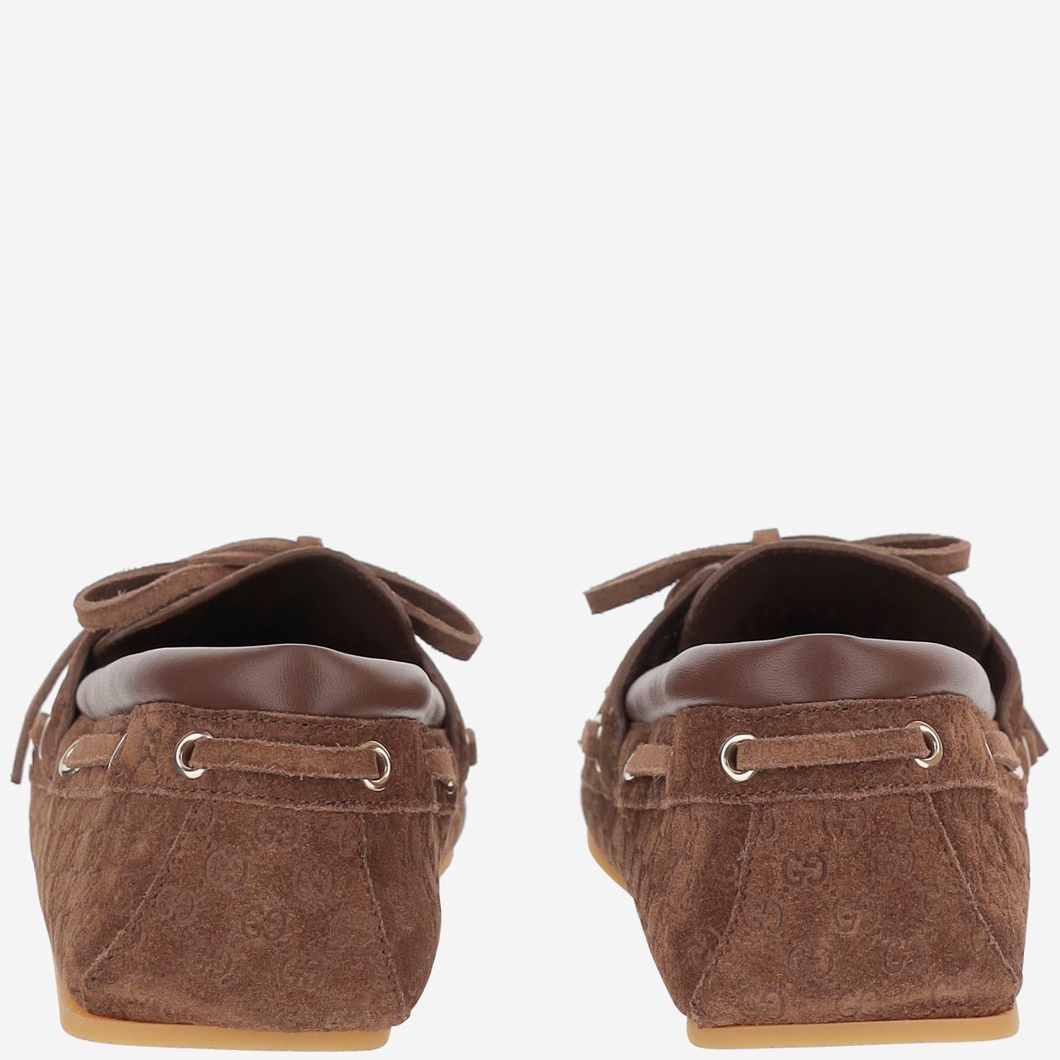 MOCASSINI IN PELLE SCAMOSCIATA 854817 AAFVS2274 GUCCI 