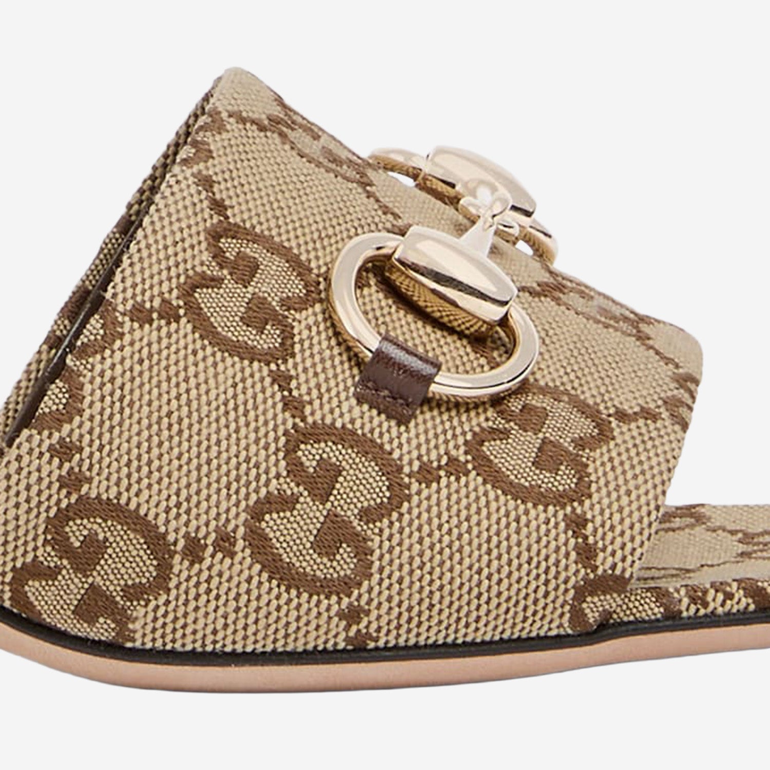 SANDALI SLIDER IN TESSUTO GG 854882 9SF102544 GUCCI 