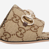 SANDALI SLIDER IN TESSUTO GG 854882 9SF102544 GUCCI 
