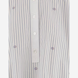 CAMICIA IN COTONE A RIGHE 855774 ZAUBX9098 GUCCI 