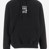 FELPA IN COTONE CON STAMPA GRAFICA 855976 XJHQT1043 GUCCI 