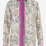 CAMICIA floreale in seta 856092 ZAUK79224 GUCCI 