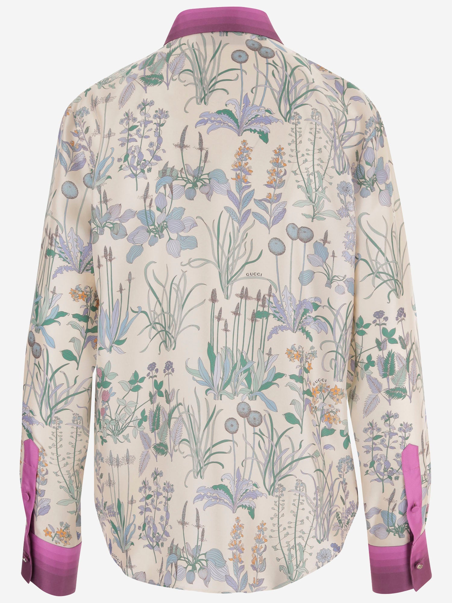 CAMICIA floreale in seta 856092 ZAUK79224 GUCCI 