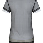 T-shirt in jersey a doppio strato con stampa logo 856822 XJHQ59097 GUCCI 