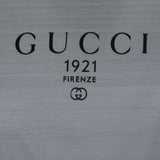 T-shirt in jersey a doppio strato con stampa logo 856822 XJHQ59097 GUCCI 