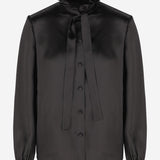 CAMICIA IN SETA CON VOLANT 860509 ZHS191000 GUCCI 