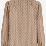 CAMICIA GG IN SETA CON FIOCCO 860513 ZAUUN2072 GUCCI 