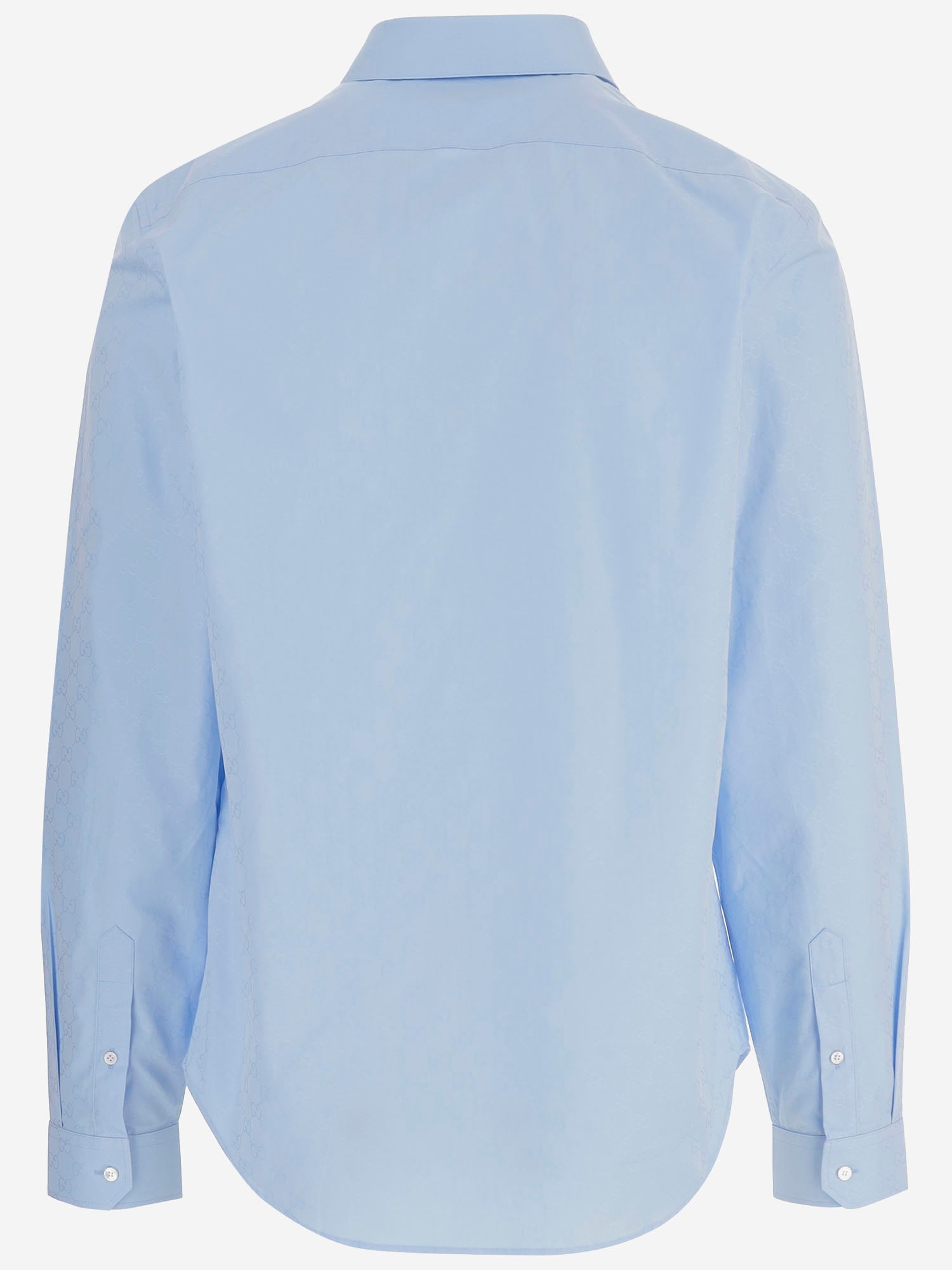 CAMICIA IN POPELINE DI COTONE GG 860785 ZAUO84774 GUCCI 