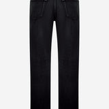 Jeans in denim di cotone con dettaglio morsetto 860844 XDDFZ1000 GUCCI 