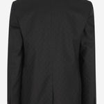 GIACCA IN MISTO LANA CON MOTIVO GG 864110 ZAUP11000 GUCCI 
