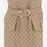 ABITO CON MOTIVO GG E CINTURA 864360 ZAUSC2061 GUCCI 
